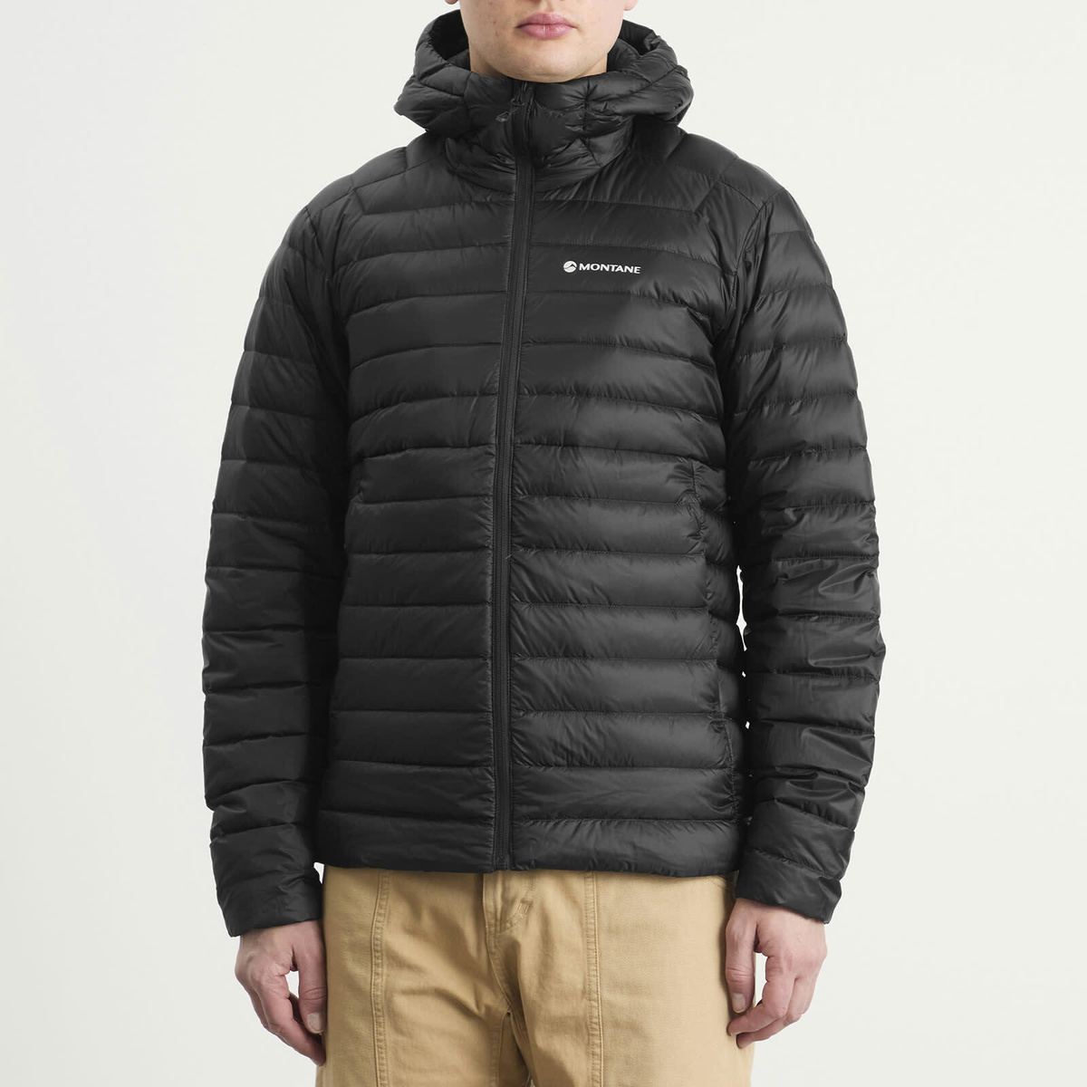 Montane Men's Anti-Freeze Hooded Down Jacket in Black