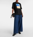Plan C Printed cotton jersey T-shirt