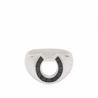 Tom Wood Lunar Year Felix Ring in Black Spinel