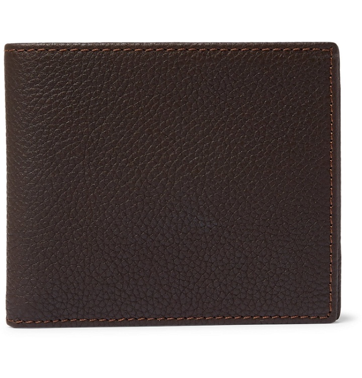 Photo: Anderson's - Full-Grain Leather Billfold Wallet - Brown