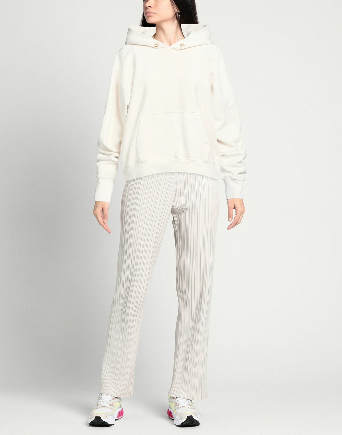 Les Tien Womens Sweatshirt in Beige
