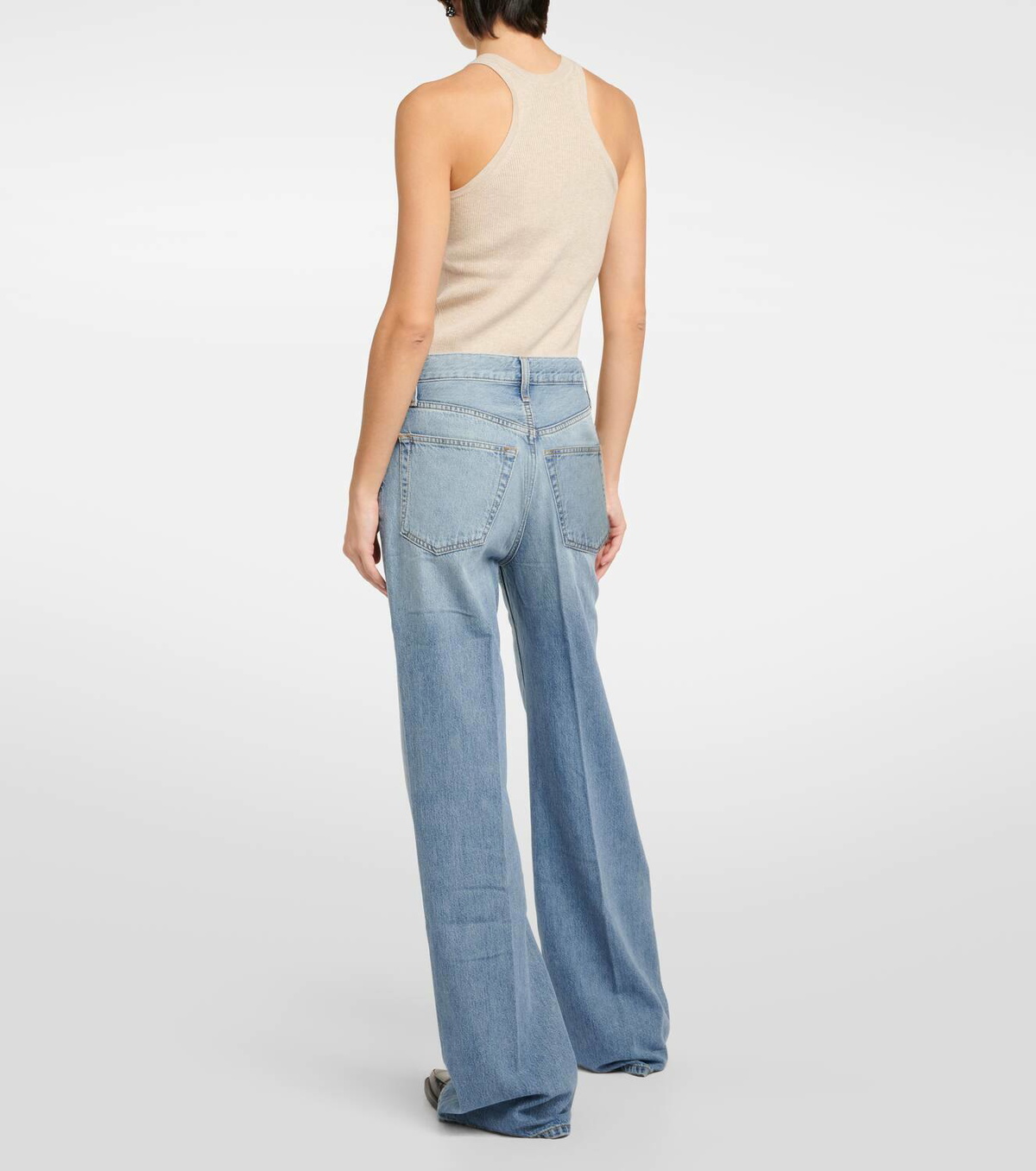 Re/Done ’70s high-rise wide-leg jeans Re/Done