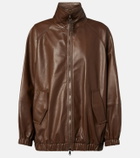 Brunello Cucinelli Monili leather jacket