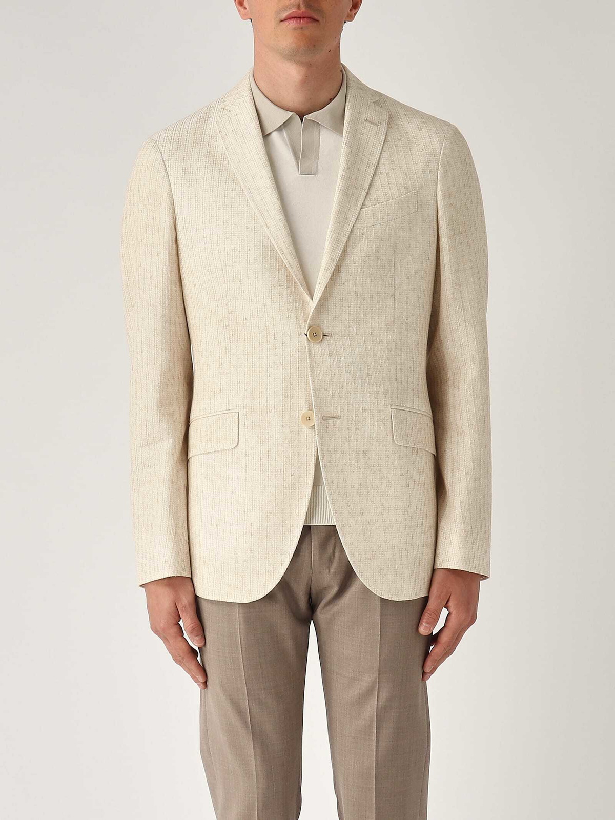 Veste Paul Smith En Jersey De Laine - Coupe Cintrée - Gris - Neuve Avec étiquettes