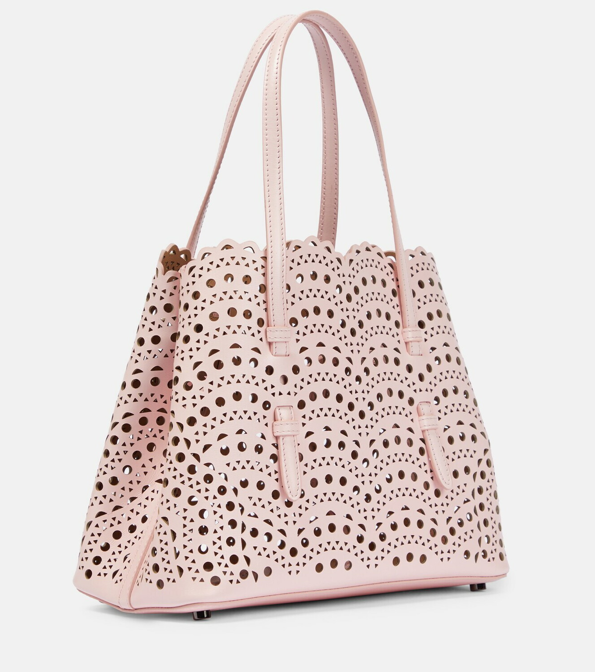 Alaïa Le Mina 25 Vienne Wave leather tote bag ALAÏA