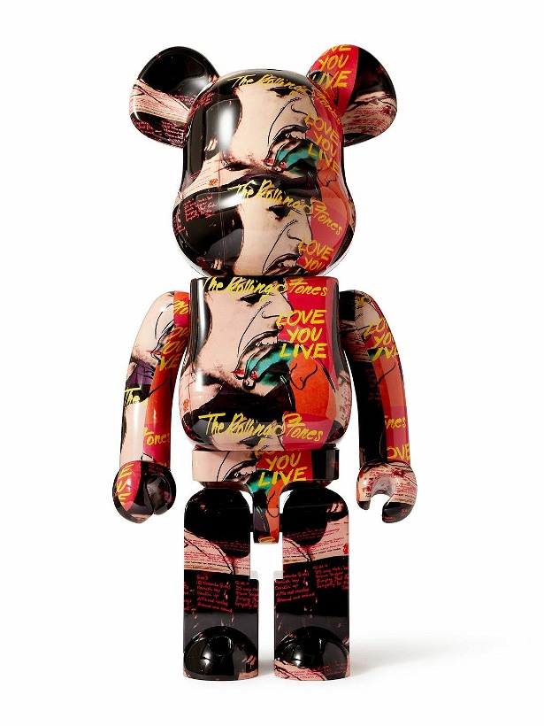 Photo: BE@RBRICK - Andy Warhol The Rolling Stones 1000% Printed PVC Figurine