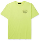 Moncler Genius - Undefeated 2 Moncler 1952 Logo-Print Cotton-Jersey T-Shirt - Yellow