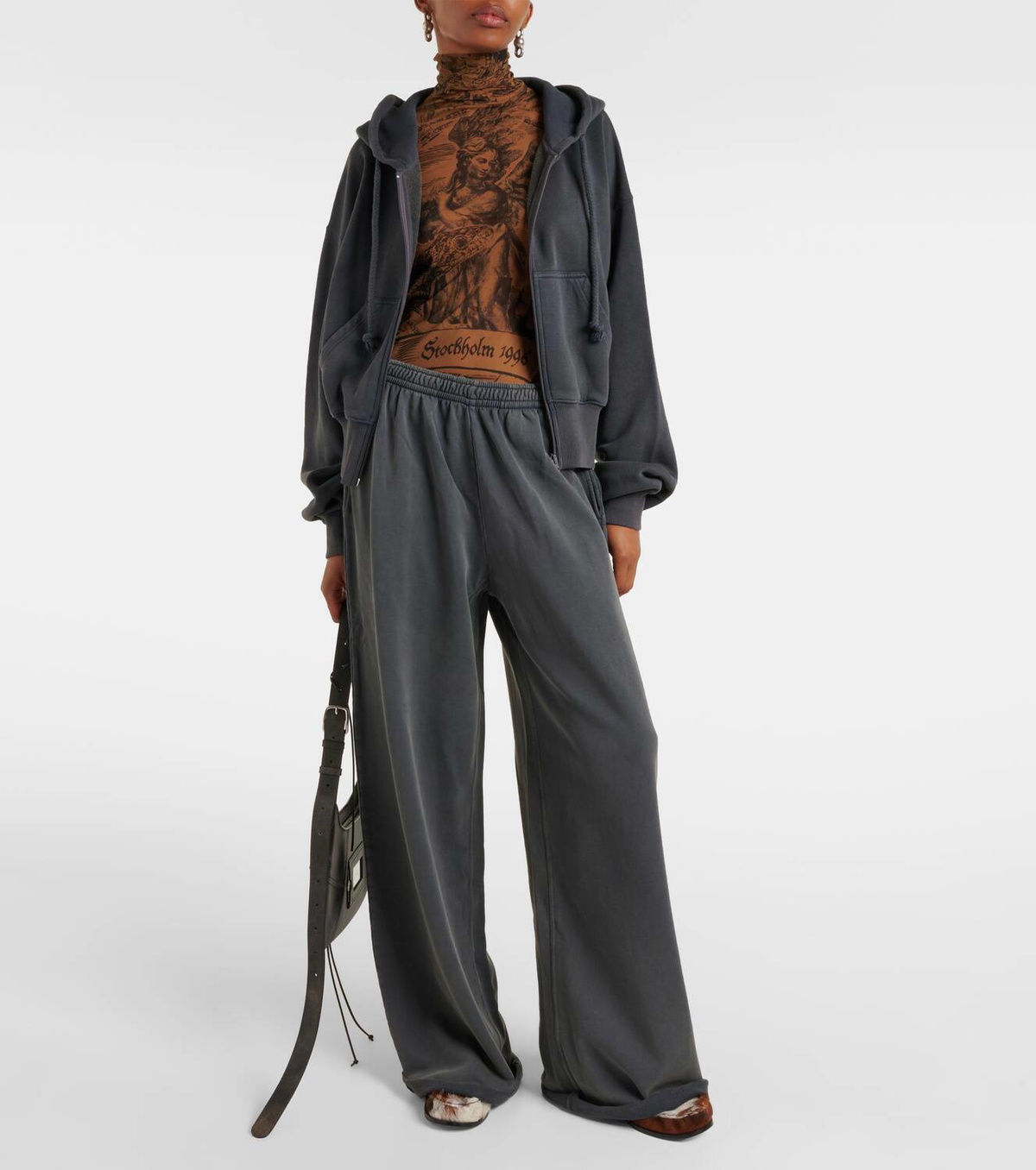 Acne Studios Felin cotton jersey sweatpants Acne Studios