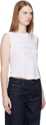Ksubi White Motor Oil Moss Tank Top