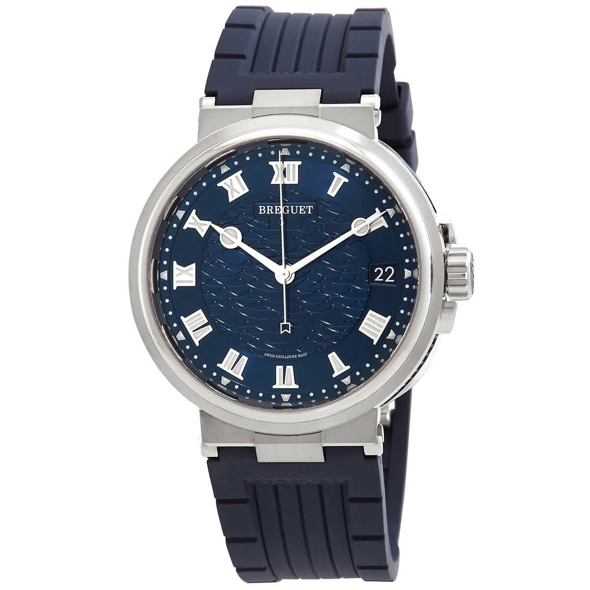 Breguet Marine Automatic Blue Dial Mens Watch 5517BBY25ZU