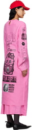 Ashley Williams Pink Executioner Maxi Dress