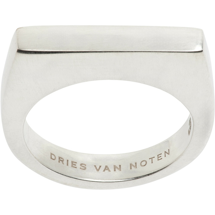 Photo: Dries Van Noten Thin Signet Ring