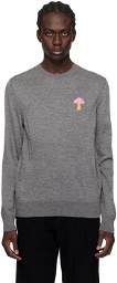 Comme des Garçons Shirt Gray Brett Westfall Edition Sweater