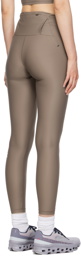 District Vision Brown Pocketed Leggings