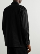 Ghiaia Cashmere - Cotton-Twill Shirt - Black