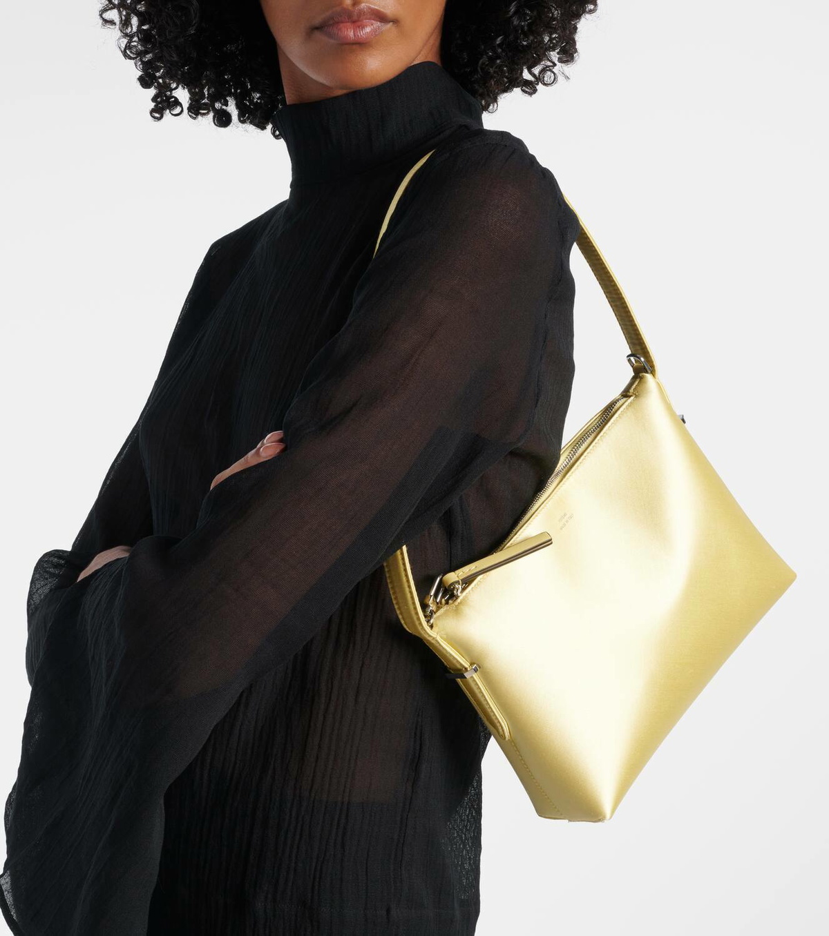 【toteme】 Scoop satin shoulder bag Toteme Scoop satin shoulder bag Toteme