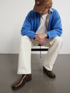 Cherry Los Angeles - Paint-Splattered Distressed Straight-Leg Jeans - White
