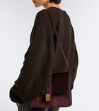 Khaite Blake Medium calf hair crossbody bag