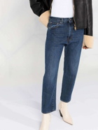 TOTEME - Twisted Seam Denim Cotton Jeans