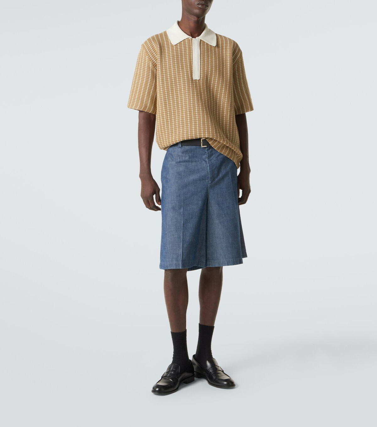 Jil Sander Denim Bermuda shorts