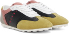 Marni Multicolor Leather & Suede Sneakers