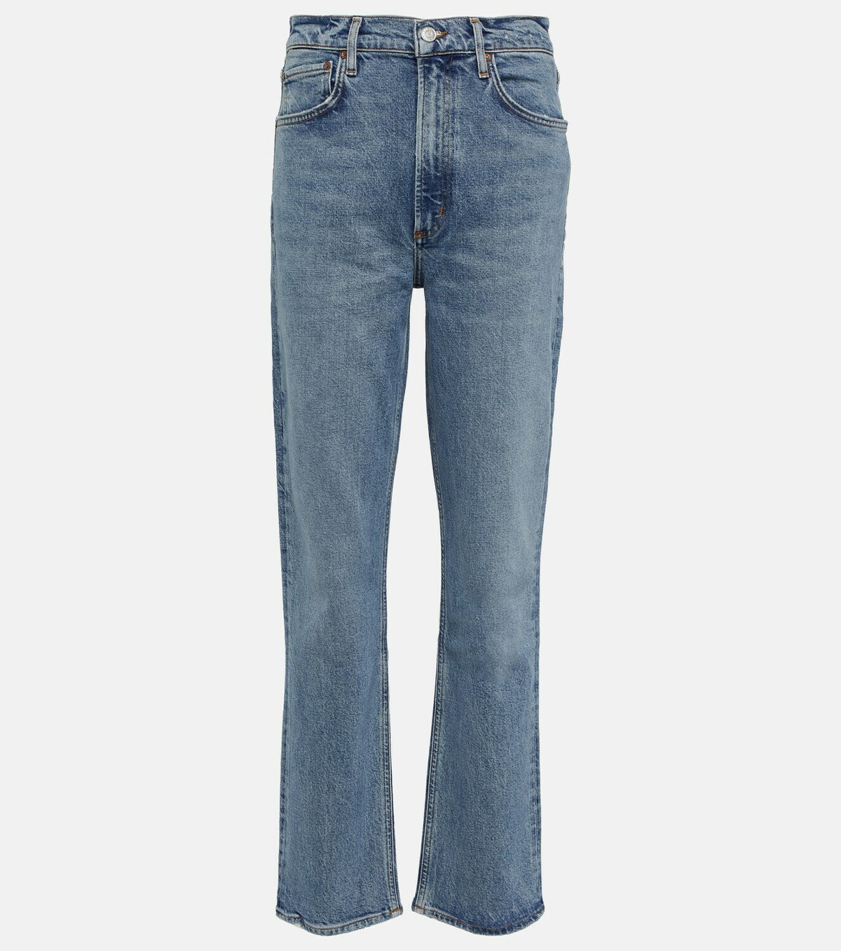 Agolde Stovepipe high-rise straight jeans AGOLDE