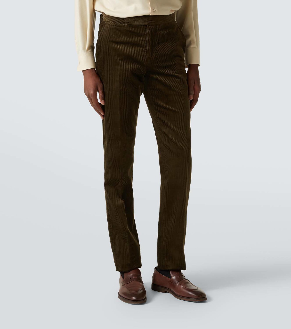 Ralph Lauren Purple Label Cotton corduroy straight pants