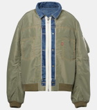 Sacai x Levi's® reversible denim and twill blouson
