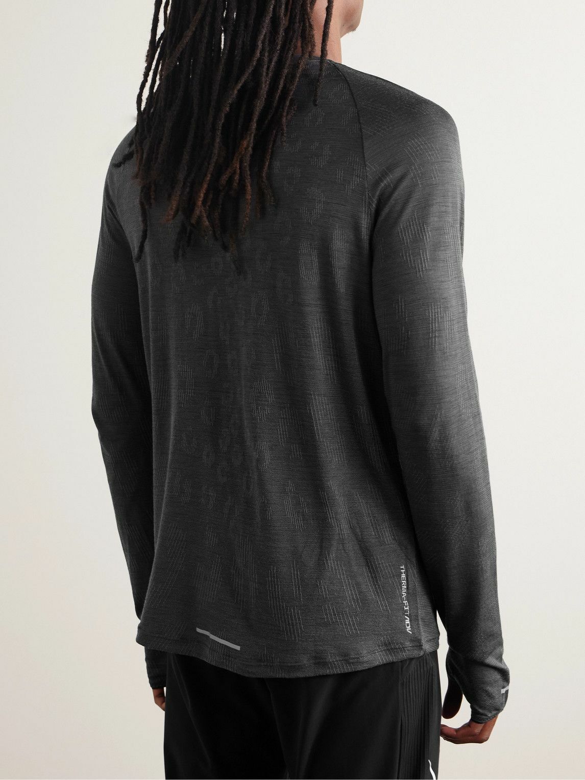 Nike Running - Run Division Logo-Print Therma-FIT ADV T-Shirt
