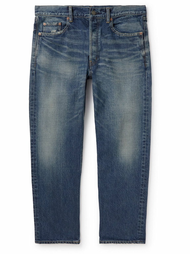 Photo: SAINT LAURENT - Mick Straight-Leg Jeans - Blue