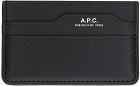 A.P.C. Black Dossier Card Holder