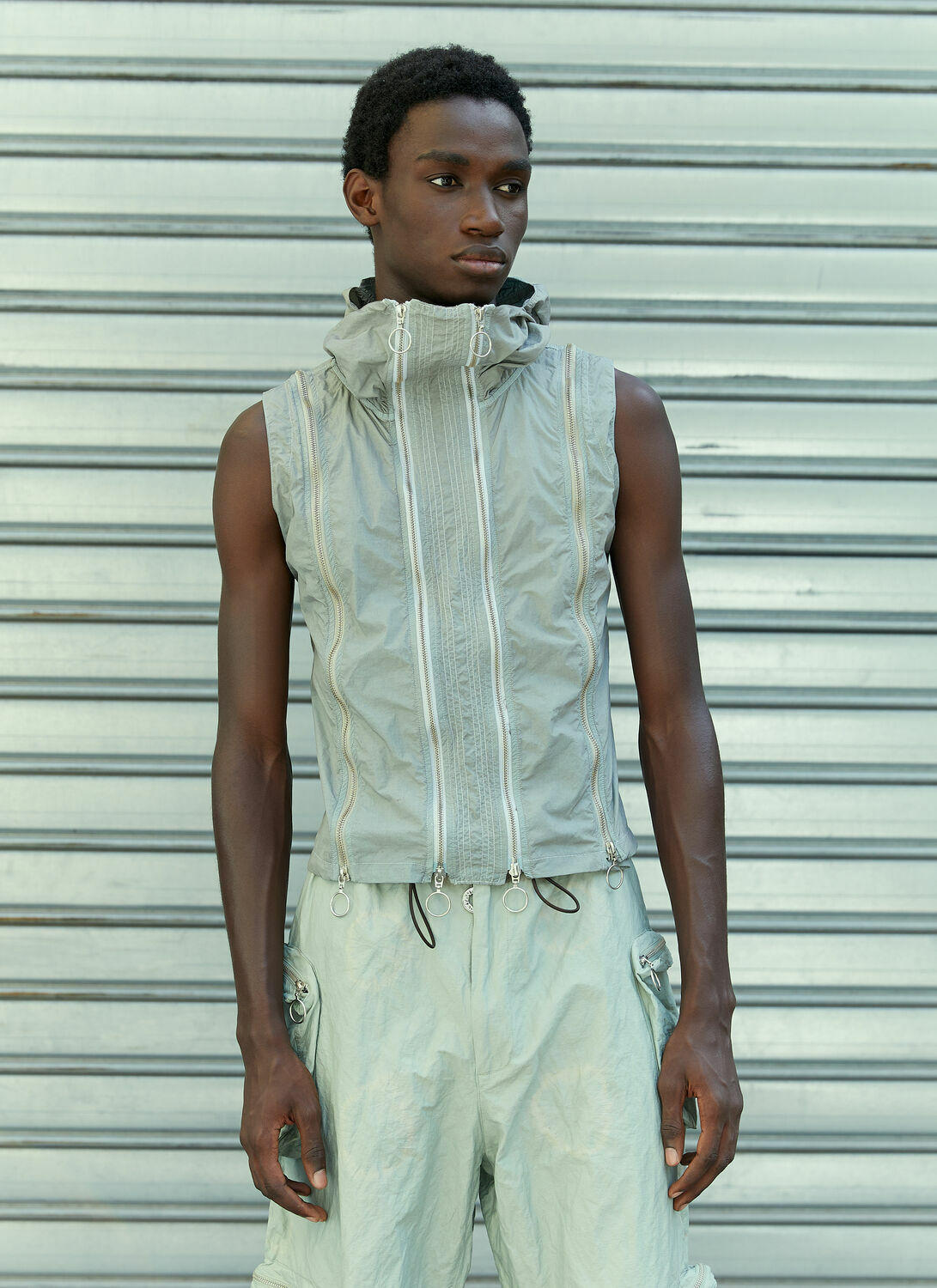 Charlie Constantinou Adjustable Fit Zip Vest