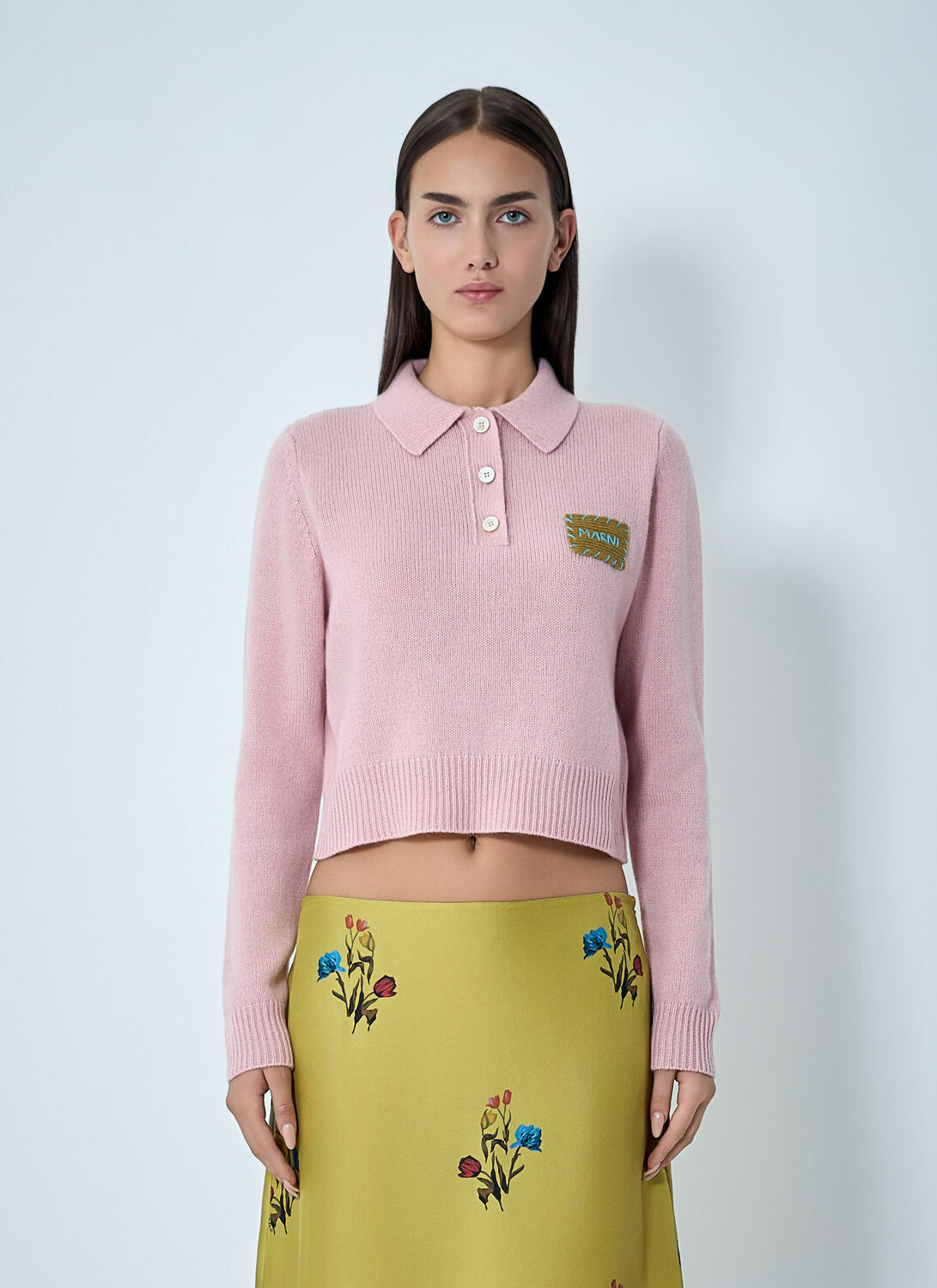Marni Logo Patch Sweater