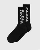 By Parra Spiked Logo Crew Socks Black - Mens - Socks