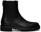 Valentino Garavani Black VLogo Chelsea Boots