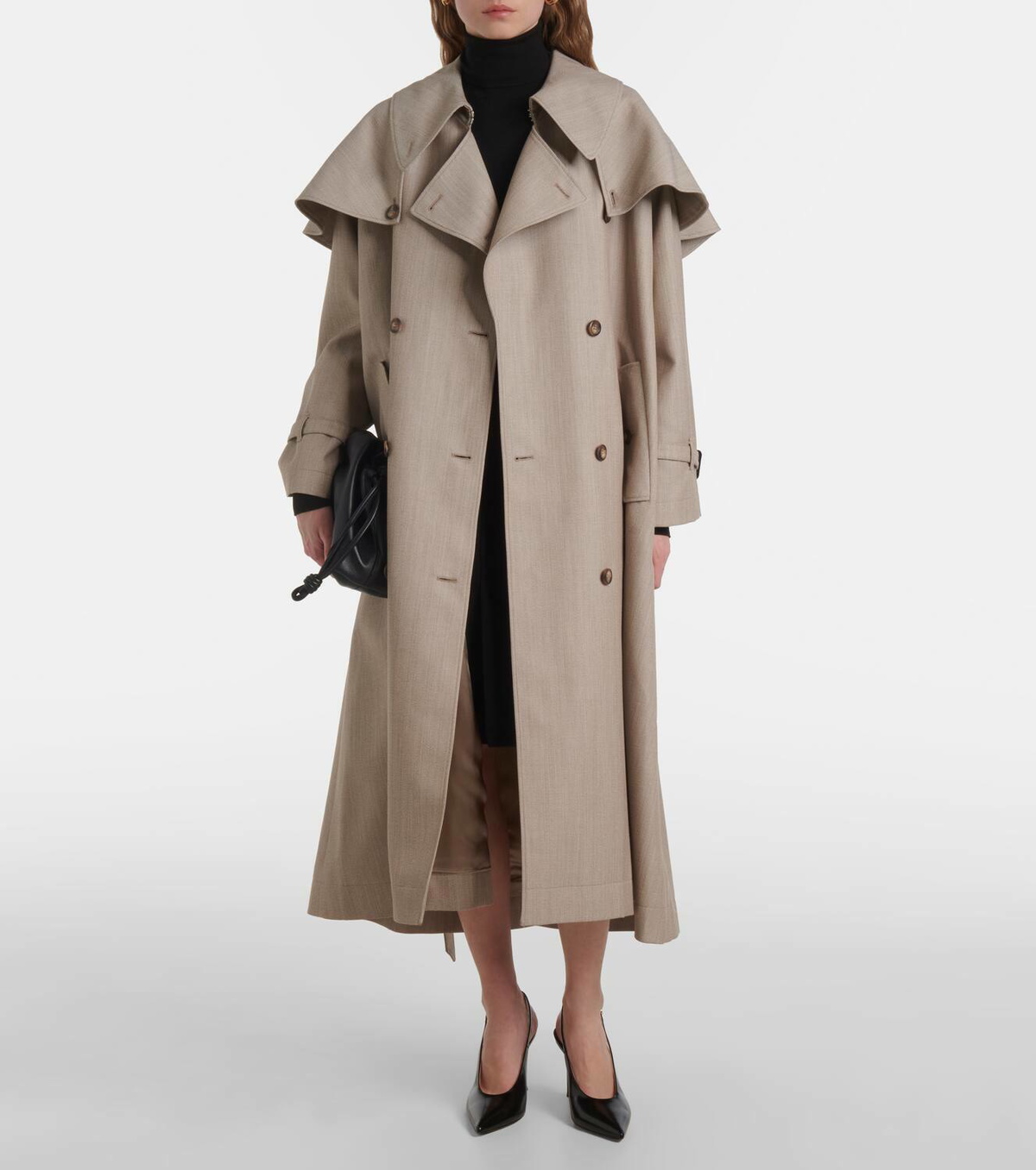 Altuzarra Billie virgin wool trench coat Altuzarra