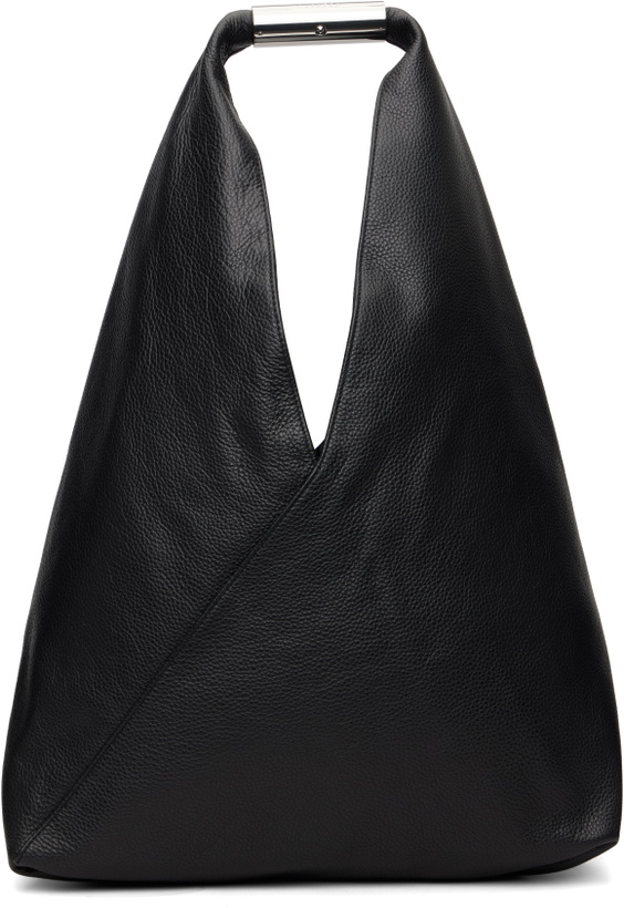 Photo: MM6 Maison Margiela Black Jewel Handle Classic Tote