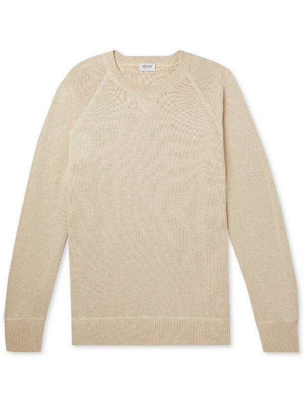 Photo: Ghiaia Cashmere - Cotton Sweater - Neutrals