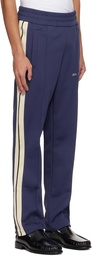 Palm Angels Navy Classic Logo Track Pants