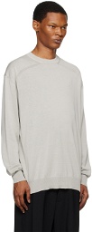 Cordera Gray Fretwork Sweater