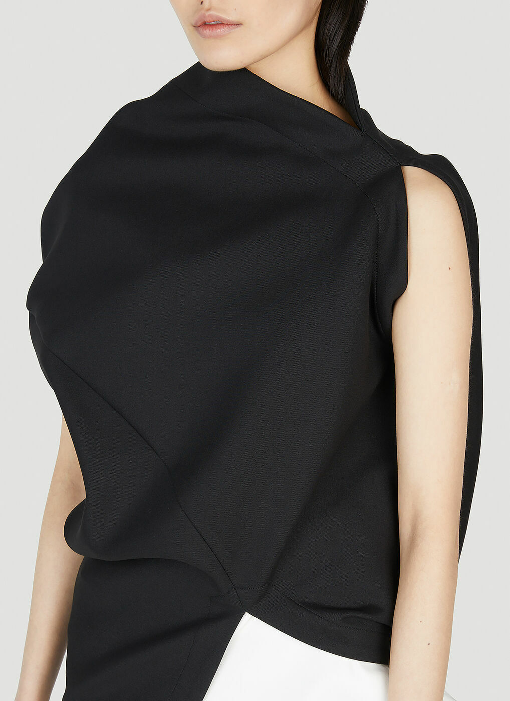 Issey Miyake - Torso Top in Black Issey Miyake Men
