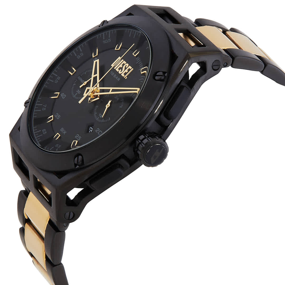 Diesel Timeframe Chronograph Quartz Black Dial Mens Watch DZ4612