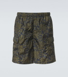 Prada Re-Nylon floral swim trunks