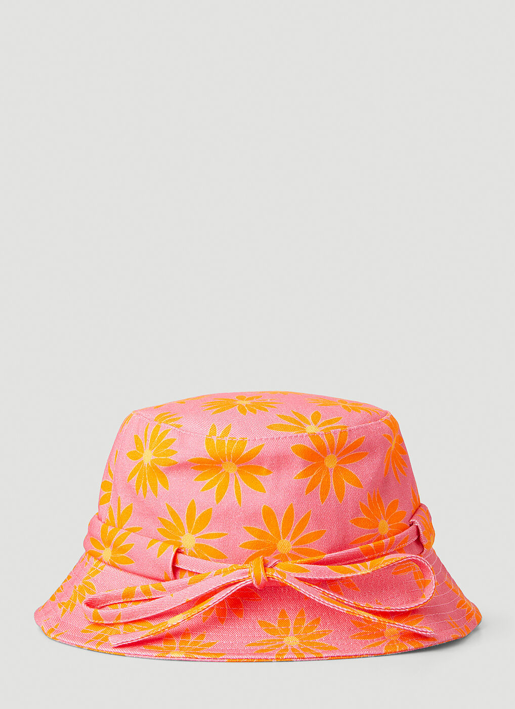 Le Bob Gadjo Bucket Hat in Orange Jacquemus
