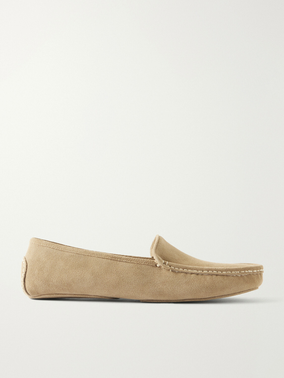 Mr P. - Suede Slippers - Neutrals