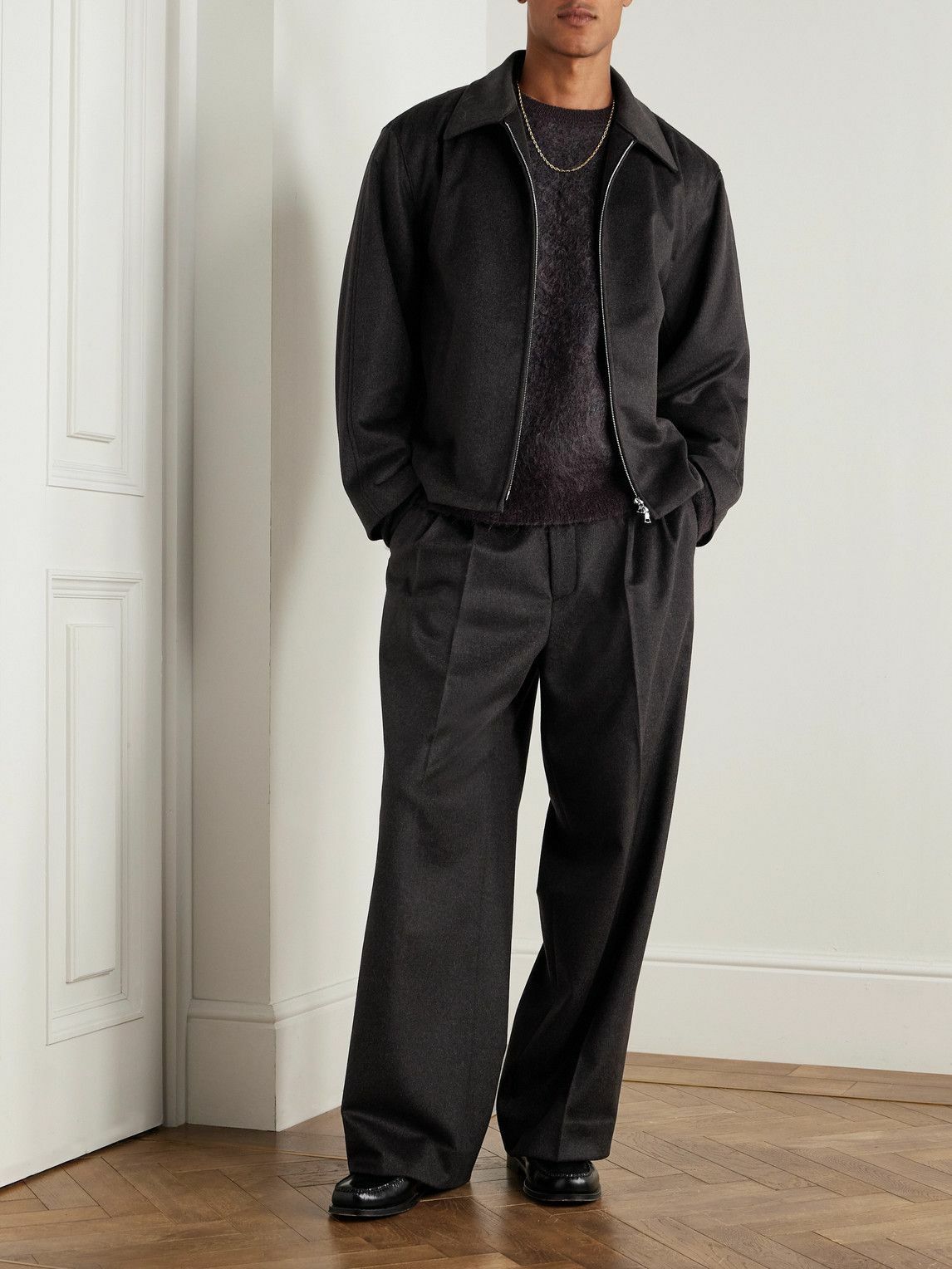 ssstein - Jacquard-Knit Sweater - Brown