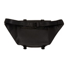 Dries Van Noten Black Leather Messenger Bag