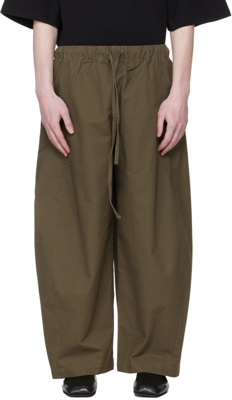 Photo: Entire Studios Khaki Loft Trousers
