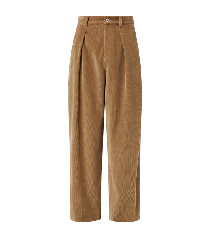 Photo: JW Anderson Cotton corduroy wide-leg pants