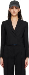 Juun.J Black Carryover Blazer